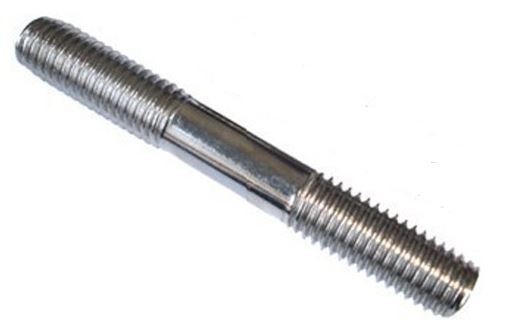 SDESS1C5 1-8 X 5" DOUBLE END STUD SS W/2-1/4" THREAD ON BOTH ENDS